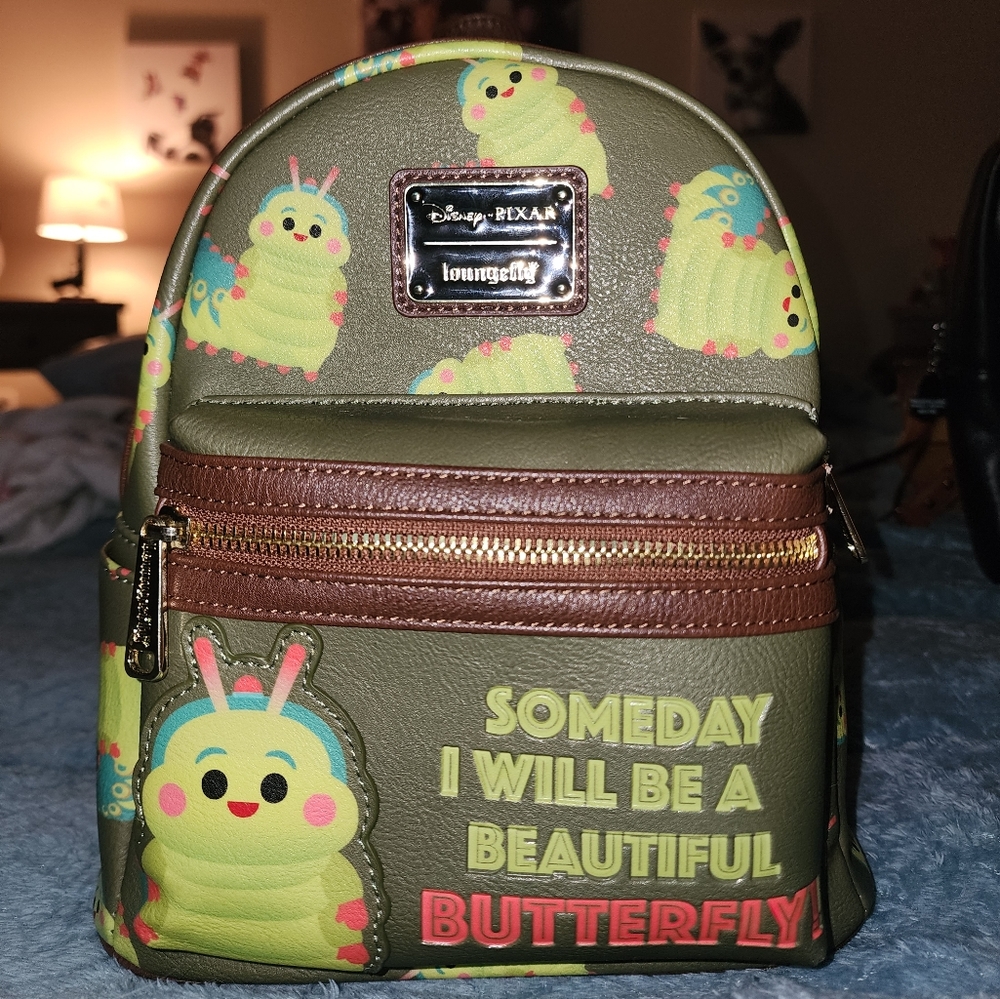 Super Rare Loungefly Bug's Life Catapiller Bag